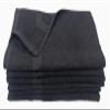 Towel Supercenter 15X25 Hand Towels Salon Towels Gym Towels 100% Cotton for Salon, Spa, Golf, Gyms 24pack 36pack 60pack 120 Pack (Black, 60) view 1