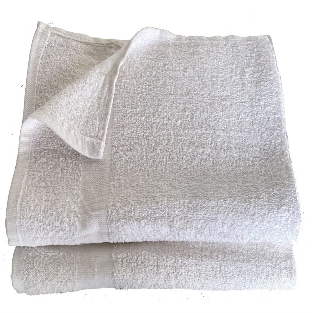Towel Supercenter 15X25 Hand Towels Salon Towels Gym Towels 100% Cotton for Salon, Spa, Golf, Gyms 24pack 36pack 60pack 120 Pack (White, 60)