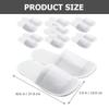 KALLORY 8pairs Non-skid Disposable Spa Slippers for Men and Women Soft Comfortable Hotel Slippers Lightweight and Portable for Home Travel Parties and Beauty Salons view 2