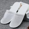 KALLORY 8pairs Non-skid Disposable Spa Slippers for Men and Women Soft Comfortable Hotel Slippers Lightweight and Portable for Home Travel Parties and Beauty Salons view 4