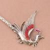 Hair Pin Sticks Women Phoenix Hair Stick Bronze Hairpin Accessories Hair Clip view 1