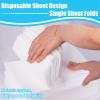 Spa Bed Sheets Disposable Massage Table Set, 60 Pcs Massage Sheets Cover Non-Woven Fabric for Beauty Salon, Hotels, 70 x 31 view 2
