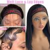Elastic Wig Bands for Lace Front Wigs - Secure Grip, Lay Edges, Baby Hair Headband, Melting Edge Wrap Accessories for Women view 3