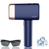 IMENE Ipl Hair Removal,Home Laser Hair Removal Device For Men And Women,Ice Painless Permanent Hair Remover With 500,000 Flashes & 5 Energy Levels.(Blue) view 1