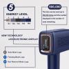 IMENE Ipl Hair Removal,Home Laser Hair Removal Device For Men And Women,Ice Painless Permanent Hair Remover With 500,000 Flashes & 5 Energy Levels.(Blue) view 3