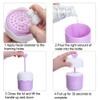 1 Pcs Portable Facial Cleanser Face Wash Foamer Foam Maker Bubbler Face Clean Tool Foam Whip Maker for Face Wash(Purple) view 3