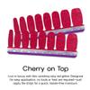Color Street Cherry on Top Nail Strips view 3