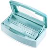 Machine-Ya Plastic Sterilizing Tray,Sterilization Box,Nail Art Tool Sterilizer Tray, Sterilizer Tray Box Nail Art Salon Sterilizing TooBlue view 1