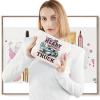LEVLO Country Music Quote Cosmetic Bag Song Western Gift I Got A Heart Like a Truck Musical Make Up Zipper Pouch Bag Cowboy Cowgirl Merchandise (Like a Truck) view 3