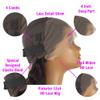 13x4 Deep Wave Lace Front Wigs Human Hair 180% Density Curly Human Hair Wigs for Black Women Wet and Wavy Wig Pre Plucked with Baby Hair (Deep Wave Wig, 22 Inch) view 4