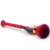 Bestbling Bling Bling Rhinestones Wine Glass Shaped Foundation Makeup Brush with Soft Fiber Bristles and Long Handle for Makeup Application (Red) view 4