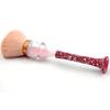 Bestbling Bling Bling Rhinestones Wine Glass Shaped Foundation Makeup Brush with Soft Fiber Bristles and Long Handle for Makeup Application (Pink) view 2
