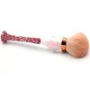 Bestbling Bling Bling Rhinestones Wine Glass Shaped Foundation Makeup Brush with Soft Fiber Bristles and Long Handle for Makeup Application (Pink) view 4