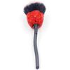 Bestbling Bling Rhinestones Rose Shaped Powder Makeup Brush, Luxury Foundation Brush with Soft Bristles for Makeup Application (Red) view 4