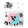 VAVALASH 600 Fans Premade Fans Eyelashes Extensions 5D 6D 7D 8D 10D 12D 14D 16D 24D Premade Lash Fans 8-15mm Mixed Length Promade Loose Fans Thin Base Premade Volume Lash Extension(6D-0.07-D-8-15mm) view 1