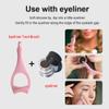Beaupretty Eyeliner Auxiliary Artifact Eyeliner Drawing Tool Women Makeup Supplies Eyeshadow Eye Liner Guide Template Silicone Eyeliner Tool Lash Buddy Eyelash Cosmetic view 3