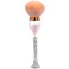 Bestbling Bling Bling Rhinestones Wine Glass Shaped Foundation Makeup Brush with Soft Fiber Bristles and Long Handle for Makeup Application (Silver) view 1