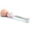 Bestbling Bling Bling Rhinestones Wine Glass Shaped Foundation Makeup Brush with Soft Fiber Bristles and Long Handle for Makeup Application (Silver) view 2