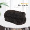 Afro Kinkys Bulk Human Hair 8 Inch 30g, 100% Real 4c Natural Black Kinky Curly Human Hair for Mini Twists, Braiding, Micro Locs, Repair Locs, And Dreadlock Extensions view 2
