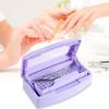 Machine-Ya Plastic Sterilizing Tray,sterilization box,nail art tool sterilizer tray, Sterilizer Tray Box Nail Art Salon Sterilizing TooPurple view 2