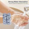 2 Pcs Wrist Bands for Washing Face-Dorbetar, Microfiber Wrist Towels for Washing Face, Spa Wristbands for Washing Face, Face Wash Wristbands, Arm Bands for Washing Face for Woman and Children view 3