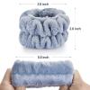 2 Pcs Wrist Bands for Washing Face-Dorbetar, Microfiber Wrist Towels for Washing Face, Spa Wristbands for Washing Face, Face Wash Wristbands, Arm Bands for Washing Face for Woman and Children view 4