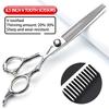 Professional Barber Set 6/6.5/7-inch Professional Hairdresser Stainless Steel Barber Set (6.5 inch 3PC) view 4