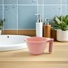 Beaupretty Hair Dye Facial Tools 2pcs Tint Bowl Mixing Bowls Hair Dye Bowls with Handle for for Barber Salon Home Pink Hair Dye Facial Tools view 4