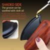 VEXIGO Stone Scraper, Electric Meridian Brush, Gentle Natural Cellulite Massager and Exfoliating Lymphatic Scrub Brush for Radiant and Smoother Skin view 2