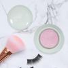 FRCOLOR 2pcs Ceramics Cosmetics Jar Porcelain Dappen Dish with Lid Multifunctional Storage Jars Small Manicure Pen Dish for Acrylic Liquid Powder view 2