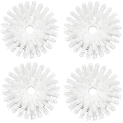 4 Pack Palm Brush Refills for OXO Soap Dispensing Palm Brush, Palm Brush Replacement Head
