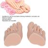 1 Pair Silicone Foot Model, Nail Art Training Display Fake Half Foot Model Pedicure Practice Silicone Foot Model (Medium Skin Color) view 3