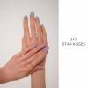 NAILOG Semi Cured Gel Nail Strips 20 Pcs | Buy 2 Get 1 UV Lamp | Extra Long Nail Wraps with Glossy Finishing | Star Kisses view 2