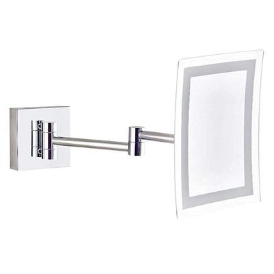 ROWITA Vanity Mirror, Makeup Mirror Vanity Mirror Wall Mounted Makeup Mirror,HD Fill Light Folding LED Vanity Mirror Single-Sided Magnification for Dressing Tables Bedroom Cosmetic Mirror