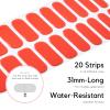 NAILOG Semi Cured Gel Nail Strips, 20Pcs Long Lasting Stickers, Salon Quality Easy Apply & Remove Works with Any UV/LED Nail Lamps, Watermelon Red view 4