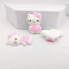 Cute Cat Nail Charms 40 Pcs 3D Kawaii Design for Acrylic Nails Cartoon Flatback Jewelry Art Rhinestones DIY Craft Phone Case Decoration view 3