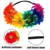 ZLIXING Rainbow Headband Pride Outfits Accessories Women Men Hat Bandana Gay Pride Merch Decorations Accessories Shirt Stuff for LGBTQ view 4