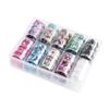 Mikinona 10pcs Butterfly Transfer Decal Holographic Nail Butterfly Stickers for Crafting Nail Art Accessories Flower Applique Nail Art Decoration The Flowers Transfer Stickers 3D view 1