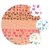 Mikinona 10pcs Butterfly Transfer Decal Holographic Nail Butterfly Stickers for Crafting Nail Art Accessories Flower Applique Nail Art Decoration The Flowers Transfer Stickers 3D view 3