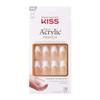 KISS Salon Acrylic French Manicure Kit & PowerFlex Maximum Speed Nail Glue Combination Pack, 28 Square Shaped, Medium Length Fake Nails & Ultra-Hold Super Strength Nail Glue 3g (0.10 oz.) view 2