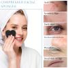 Sieral 120 Pcs Compressed Facial Sponges with Container Disposable Face Sponge Pads for Washing Face Cleansing Exfoliating Esthetician Makeup Removal(Heart,Black) view 4