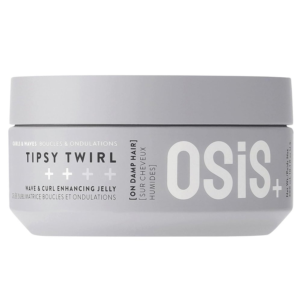 OSiS+ Tipsy Twirl Curl Cream, 10.1 Fl Oz Medium Hold Curl Enhancer for Defined Waves, Lightweight Volume & Humidity Protection