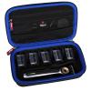 Mchoi Travel Case Fits for Gillette Labs Heated Razor Gold Edition, with Mesh Pocket Fits for 1 Handle, 5 Blade Refills, 1 Charging Dock, Case Only view 1