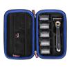 Mchoi Travel Case Fits for Gillette Labs Heated Razor Gold Edition, with Mesh Pocket Fits for 1 Handle, 5 Blade Refills, 1 Charging Dock, Case Only view 2
