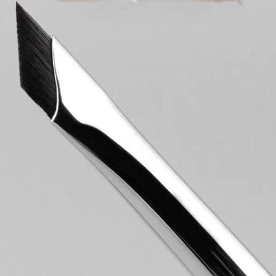 Fine Angled Eyeliner Brush  Ultra-Thin Slanted Gel Liner Brush for Precision Eye Makeup  Flat Angled Tip with Premium Synthetic Bristles  Pro-Quality, Cruelty-Free Eyebrow & Eyeliner Tool