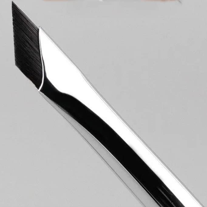 Fine Angled Eyeliner Brush  Ultra-Thin Slanted Gel Liner Brush for Precision Eye Makeup  Flat Angled Tip with Premium Synthetic Bristles  Pro-Quality, Cruelty-Free Eyebrow & Eyeliner Tool
