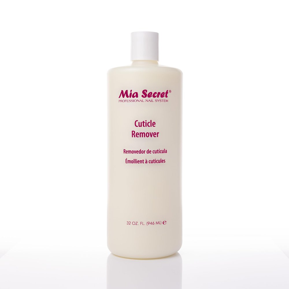 Mia Secret Cuticle Softener & Remover - Quick Easy Safe - Removes Cuticles Safely and Softens The Edge - Excellent for Manicures and Pedicures (32 oz.)