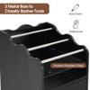 BarberPub Salon Cart with Storage Drawer Cabinet Rolling Salon Cart for Hair Stylist Barber Trolley with Wheels Beauty Organizer 2013 (Black) view 4