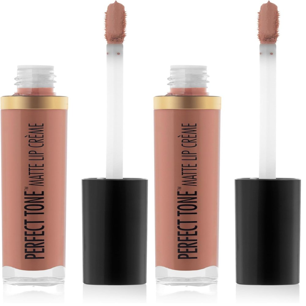 Black Radiance Perfect Tone Matte Lip Crme Let's Toast (Pack of 2)