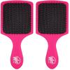 Wet Brush Paddle Detangler, Pink (Pack of 2) view 1